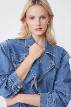 Dulce Jacket, Bleu Jeans -Fashion Comprehensive Discount Store 00W002917D