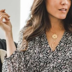 Z - Lucky Gold Wishbone Pendant -Fashion Comprehensive Discount Store 1E5A9758 d150f205 0954 465a a201 bca54533baf8