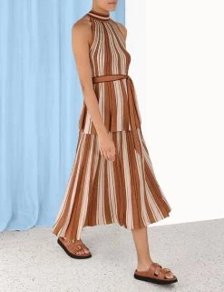 Zimmermann Luminosity Halter Top, Multi Stripe -Fashion Comprehensive Discount Store 3.4623tf231.mul .multi