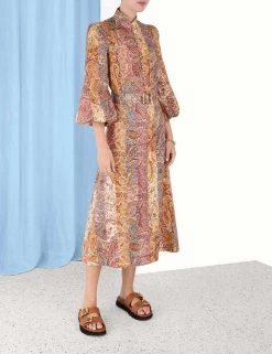 Zimmermann Luminosity Blouse, Multi Paisley Stripe -Fashion Comprehensive Discount Store 3.8510tf231.mpas .multi paisley stripe