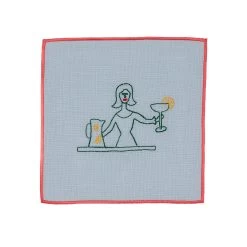 Tipsy Ladies Cocktail Napkins (Set Of 6) -Fashion Comprehensive Discount Store 3Z2A8512