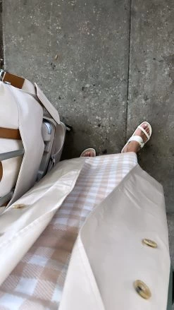 Gingham Knit Top, Blush -Fashion Comprehensive Discount Store 4559E52D 130B 44CB 8184 ED2425D80B39