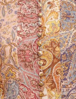 Zimmermann Luminosity Blouse, Multi Paisley Stripe -Fashion Comprehensive Discount Store 6.8510tf231.mpas .multi paisley stripe