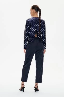 Baum Und Pferdgarten Jiza Top, Blue Dotted Sequins -Fashion Comprehensive Discount Store 8477323 23304 9873 detail1 1