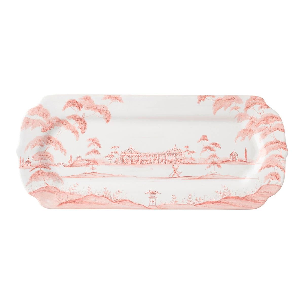 Country Estate Petal Pink Hostess Tray 3 Country Estate Petal Pink Hostess Tray