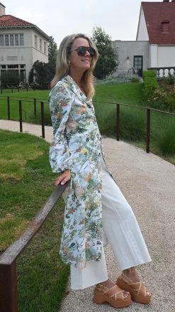 Belted Shirt Dress, Spring Chinoiserie -Fashion Comprehensive Discount Store DSC 3316