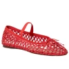Loeffler Randall Leonie Crochet Ballet Flat, Red -Fashion Comprehensive Discount Store FLATLAYS 8 724033a3 5e50 4a65 9c89 ff784260a4ce