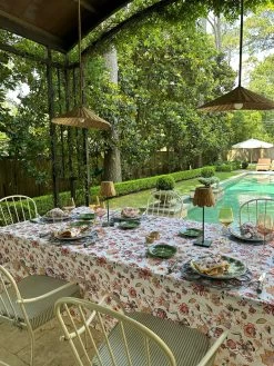 Jacobean Floral Tablecloth, Multi 7 Jacobean Floral Tablecloth, Multi -Fashion Comprehensive Discount Store IMG 0134