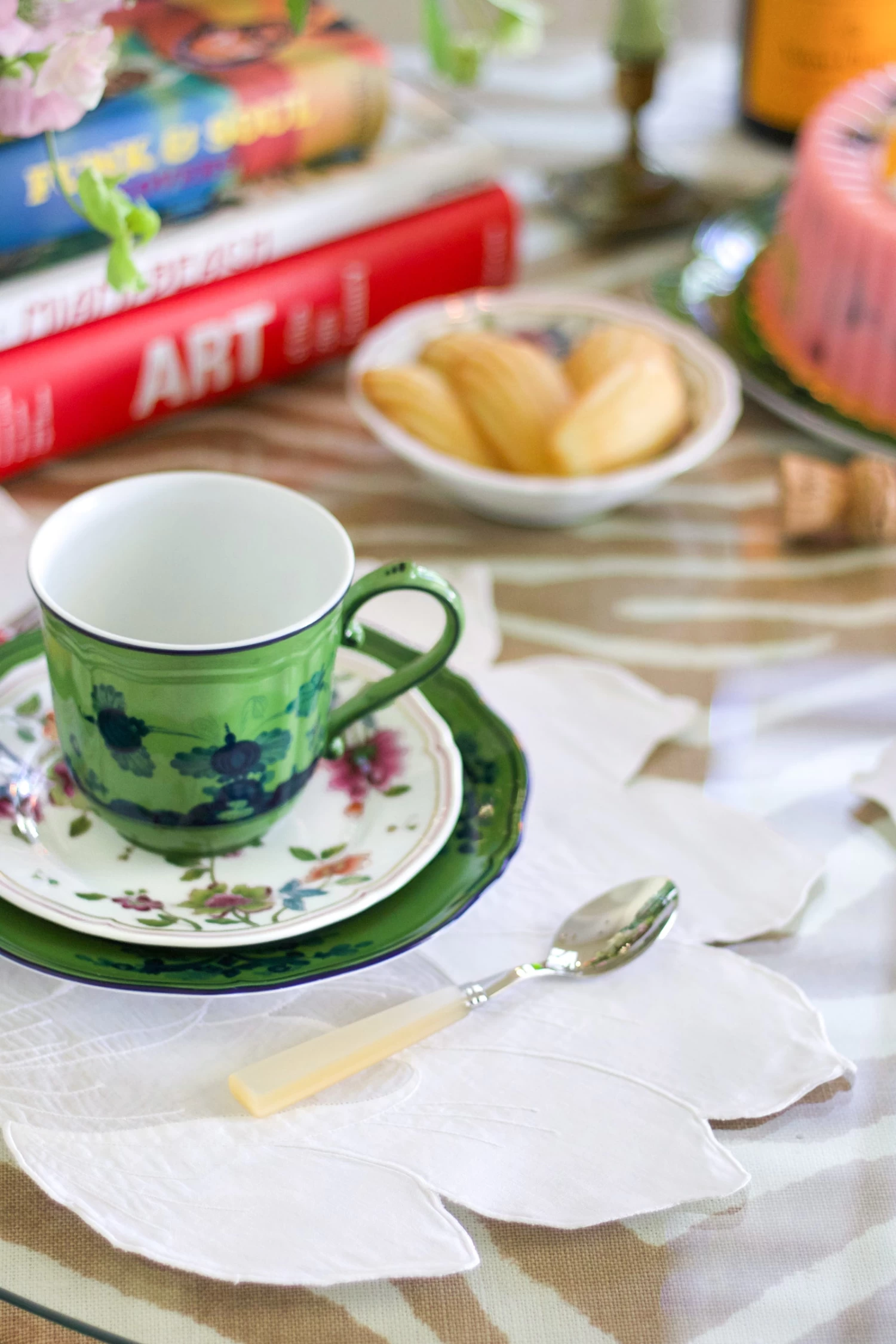 Oriente Italiano Dessert Plate, Malachite 7 Oriente Italiano Dessert Plate, Malachite - Image 5