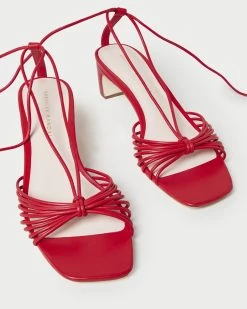 Loeffler Randall Riley Lace-Up Sandal, Poppy -Fashion Comprehensive Discount Store IMG 1646 ddd0f703 dd6a 4040 8c9d cf3d302849b2