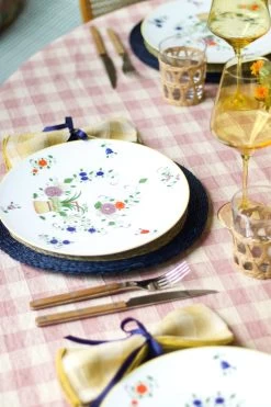 Gingham Vintage Napkin, Straw 9 Gingham Vintage Napkin, Straw -Fashion Comprehensive Discount Store IMG 2452