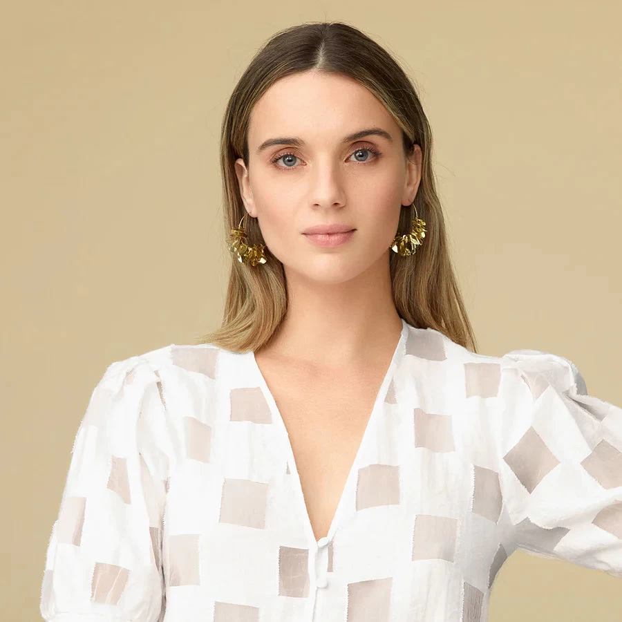 Lolita Mini Hoop, Gold 4 Lolita Mini Hoop, Gold - Image 2