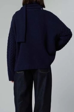 Minnesota Sweater, Navy 9 Minnesota Sweater, Navy -Fashion Comprehensive Discount Store Minnesota Sweater in Navy 20230907052210 2