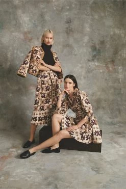 Leona Dress, Retro Floral Turtledove -Fashion Comprehensive Discount Store SHOT 20 1142 600x 9e2d4877 03d7 436f ad7c d8b5aa4940de