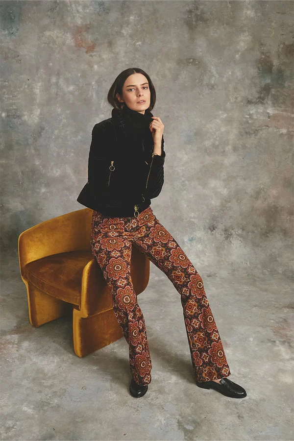 Alfie Pant, Scarf Medallion Chai Tea 4 Alfie Pant, Scarf Medallion Chai Tea - Image 2