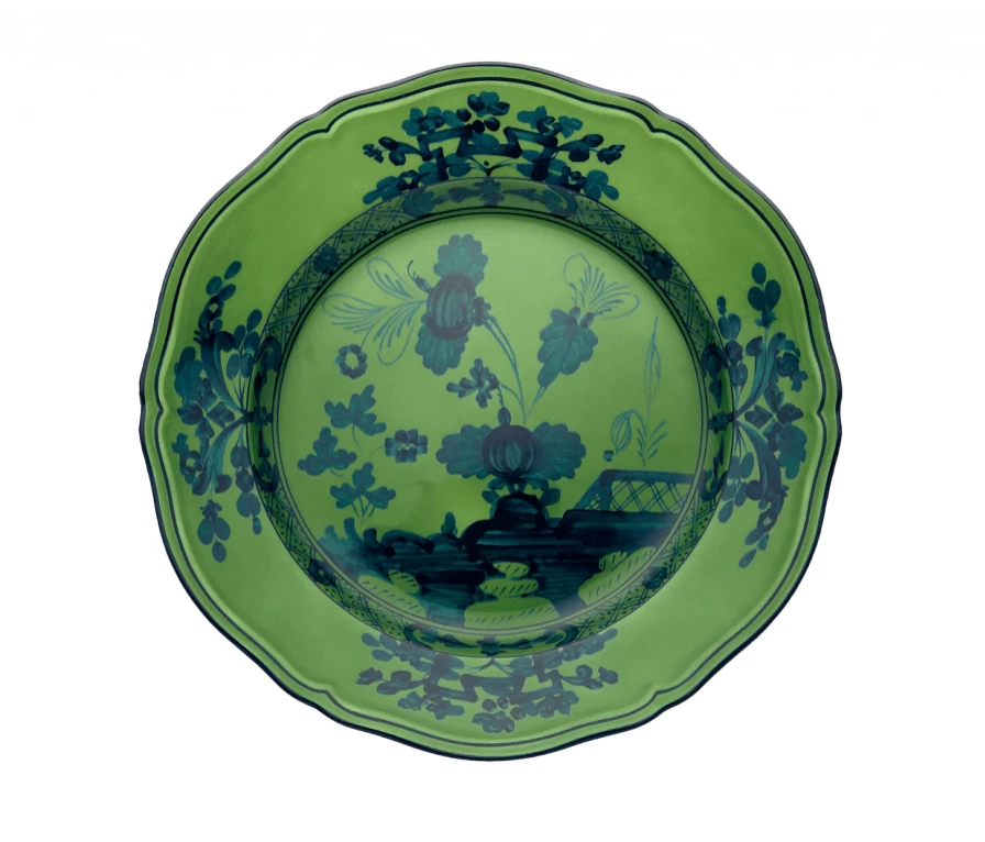 Oriente Italiano Dessert Plate, Malachite 3 Oriente Italiano Dessert Plate, Malachite