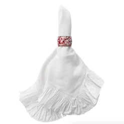 Field Of Flowers Napkin Ring - Ruby -Fashion Comprehensive Discount Store ScreenShot2022 09 28at3.58.58PM