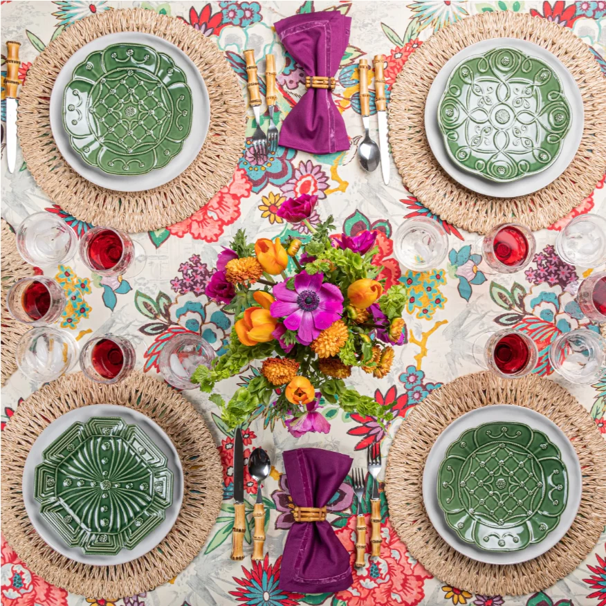 Veronica Beard Jardins Du Monde Party Plate, Set Of 4 4 Veronica Beard Jardins Du Monde Party Plate, Set Of 4 - Image 2