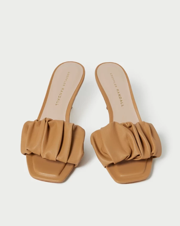 Loeffler Randall Bianca Kitten Heel Mule, Dune 6 Loeffler Randall Bianca Kitten Heel Mule, Dune - Image 4