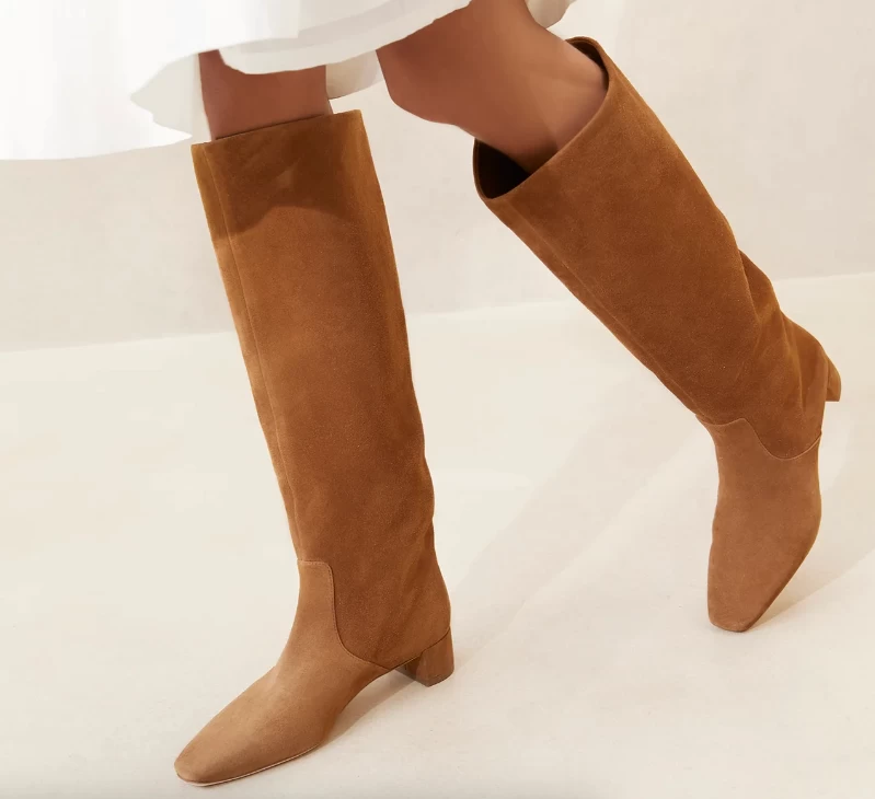 Loeffler Randall Indy Boot, Cacao Suede 4 Loeffler Randall Indy Boot, Cacao Suede - Image 2