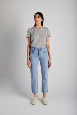 Cloud Rainbow Tate Denim, Vintage Blue -Fashion Comprehensive Discount Store Still Here New York Cloud Rainbow Tate Crop Jean 20201021203135