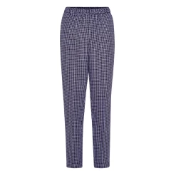 FORTE_FORTE Pied De Poule Elasticated Pants, Orquidea