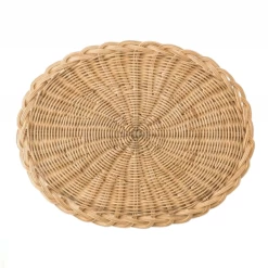 Braided Basket Oval Natural Placemat