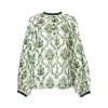 Blouse, Green And Ivory Trellis Print -Fashion Comprehensive Discount Store Untitleddesign dadd8a7c f821 40f7 a262 8b0a6d3b8c8f