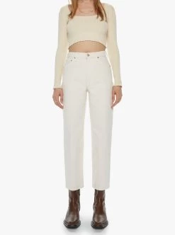 MOTHER High Waisted Double Stack Ankle, Natural 8 MOTHER High Waisted Double Stack Ankle, Natural -Fashion Comprehensive Discount Store image 4b703945 04d7 49dd b58e 1d066ee53a5e