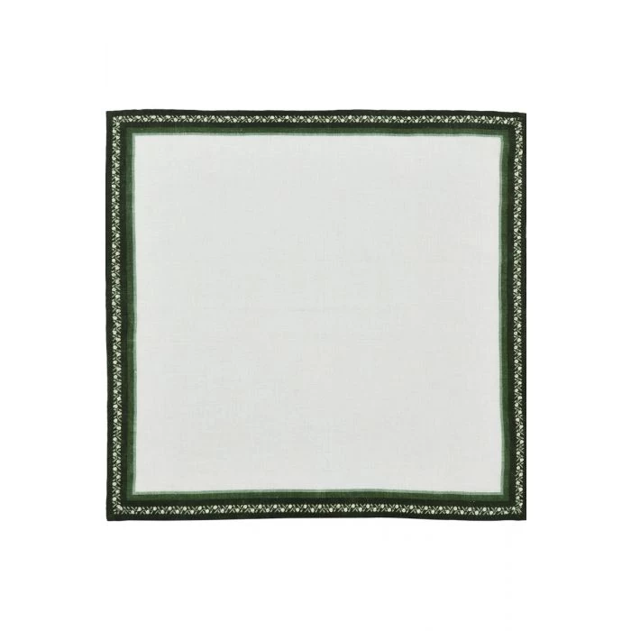 Regina Napkin, Green 3 Regina Napkin, Green