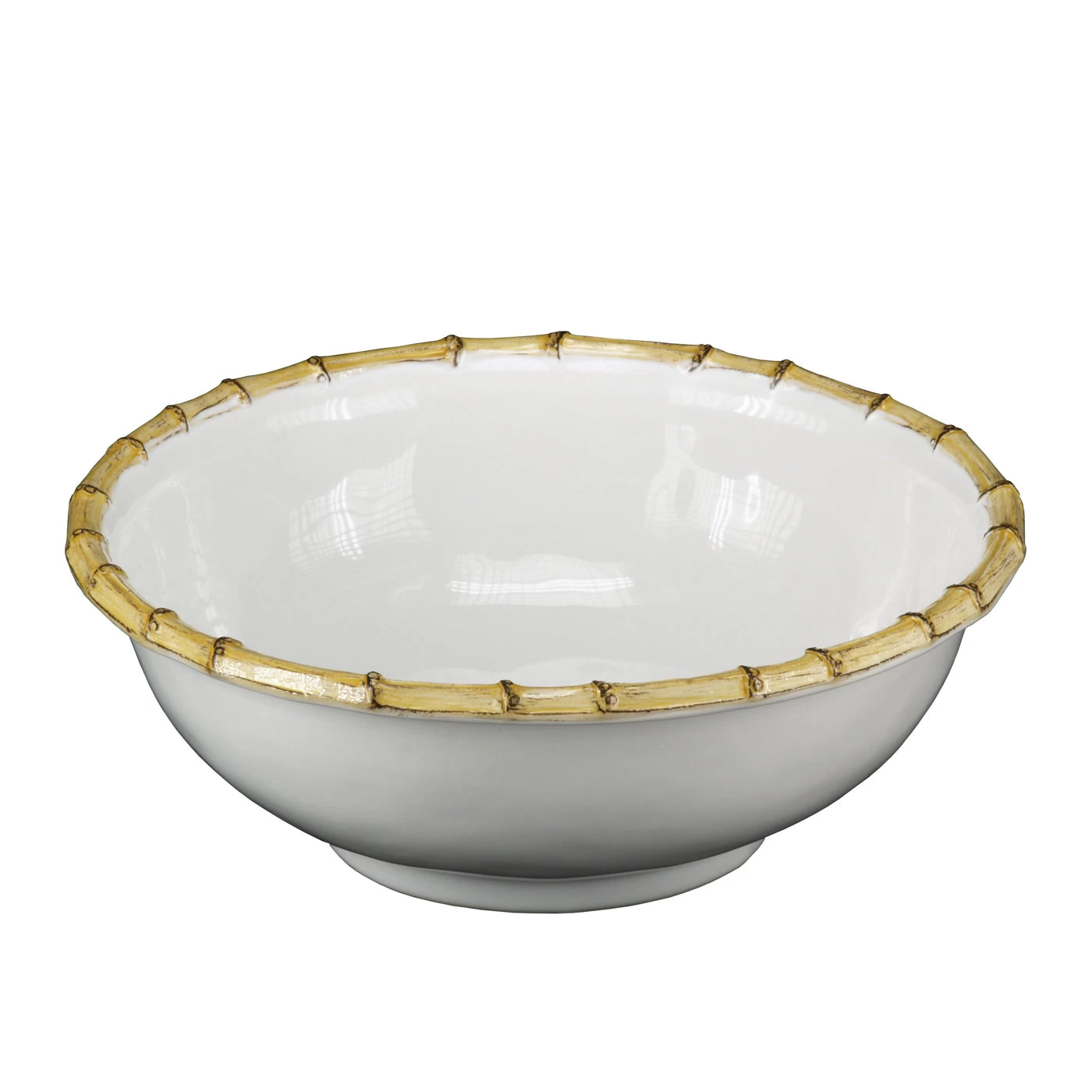 Classic Bamboo Natural 11" Serving Bowl 3 Classic Bamboo Natural 11" Serving Bowl