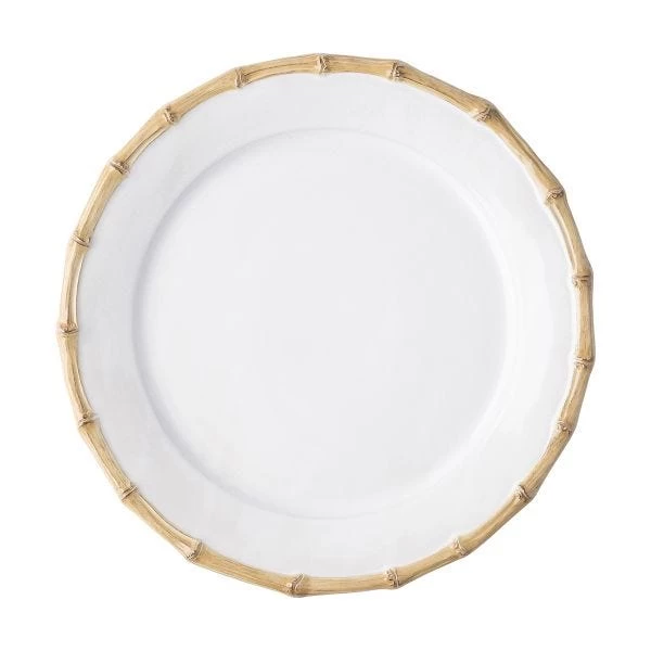 Classic Bamboo Natural Dessert/Salad Plate 3 Classic Bamboo Natural Dessert/Salad Plate