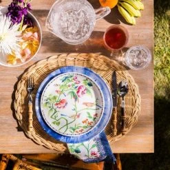 Braided Basket Oval Natural Placemat -Fashion Comprehensive Discount Store lalana